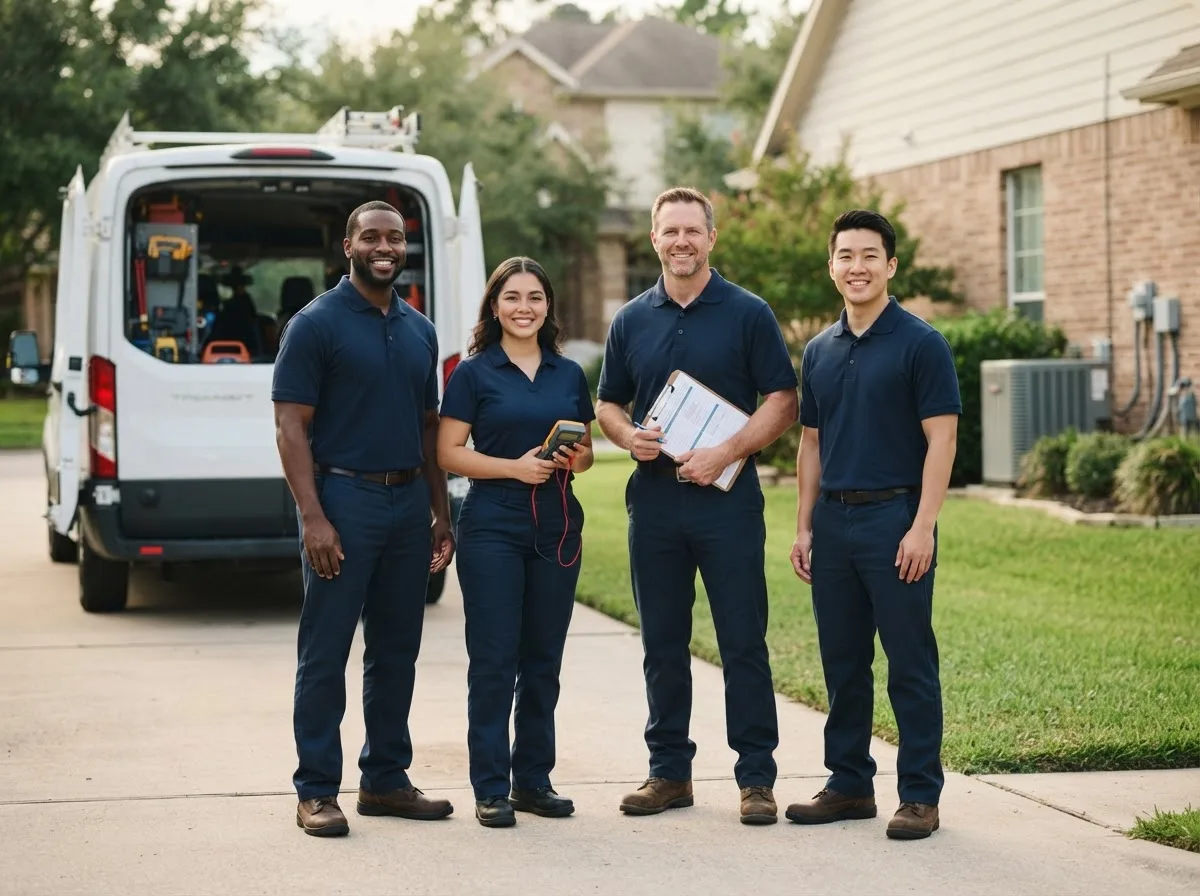 Certified HVAC technician near Mount Auburn, IA